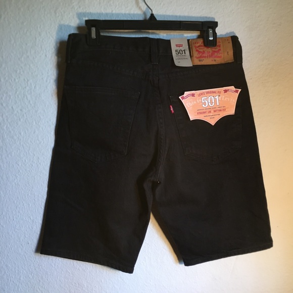 Levi's | Shorts | New Men 5 Levis Black Shorts | Poshmark